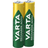 Lot de 2 piles rechargeables Varta type AAA 1,2V 750mAh (R03)