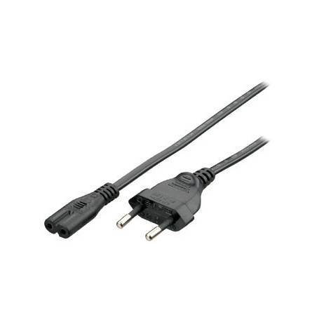 Cable d'Alimentation Bipolaire Digital 1,8m (Noir)