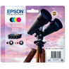 Pack de 4 Cartouches d'encre Epson Jumelles 502 (Noir + Couleurs)