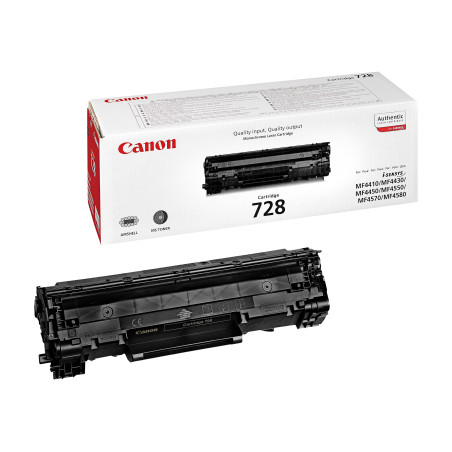 Toner Canon 728 Noir (2100 pages)