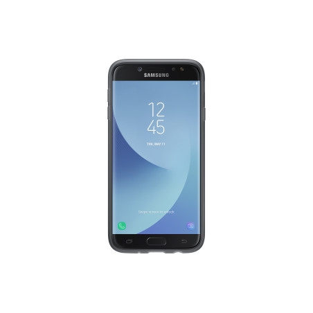 Coque Semi-rigide Samsung pour Galaxy J7 (2017) Grise