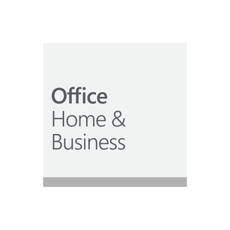 Microsoft Office 2019 Home and Business (PKC - carte d'activation)