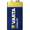 Pile Alcaline Varta Longlife 9V (6LR61)