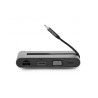 Adaptateur USB-C Urban Factory Hubee vers HDMI + VGA + RJ45 + Hub 3 ports
