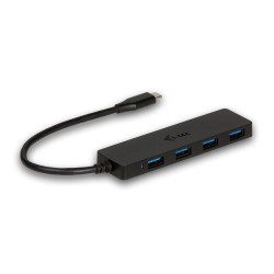 Hub USB Type C I-Tec - 4 ports USB 3.0 (Noir)