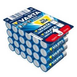 Lot de 24 Piles Alcaline Varta High Energy AAA 1,5V (LR03)