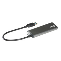 Hub 4x USB 3.0 alimenté I-Tec Metal Charging (Gris)