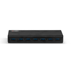 Hub USB 3.1 Lindy 7 ports avec alimentation