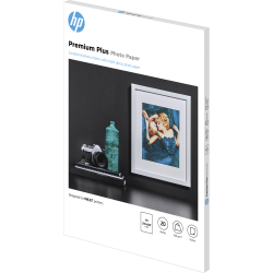 Papier photo HP Premium Plus Brillant - 20 feuilles A4