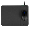 Tapis de souris NGS CruiseKit avec chargeur sans fil Qi et souris sans fil (Noir)