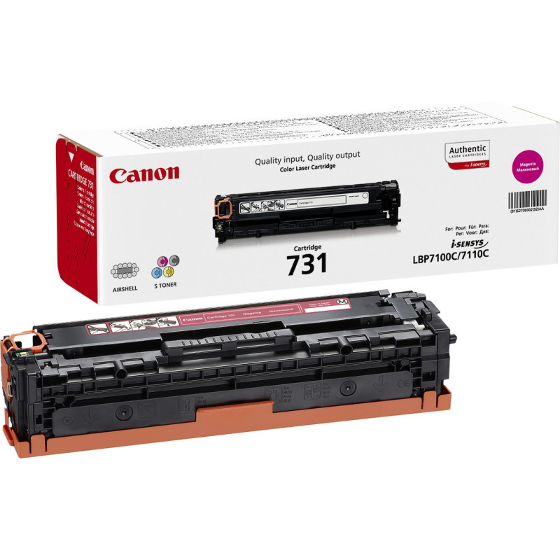 Toner Canon 731 Magenta (1500 pages) Toner Canon 731 Magenta (1500 pages)
