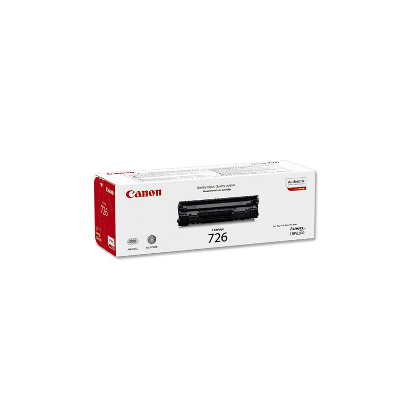 Toner Canon 726 Noir (2100 pages) Toner Canon 726 Noir (2100 pages)