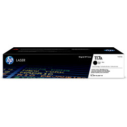 Toner Noir HP 117A (W2070A) - 1000 pages