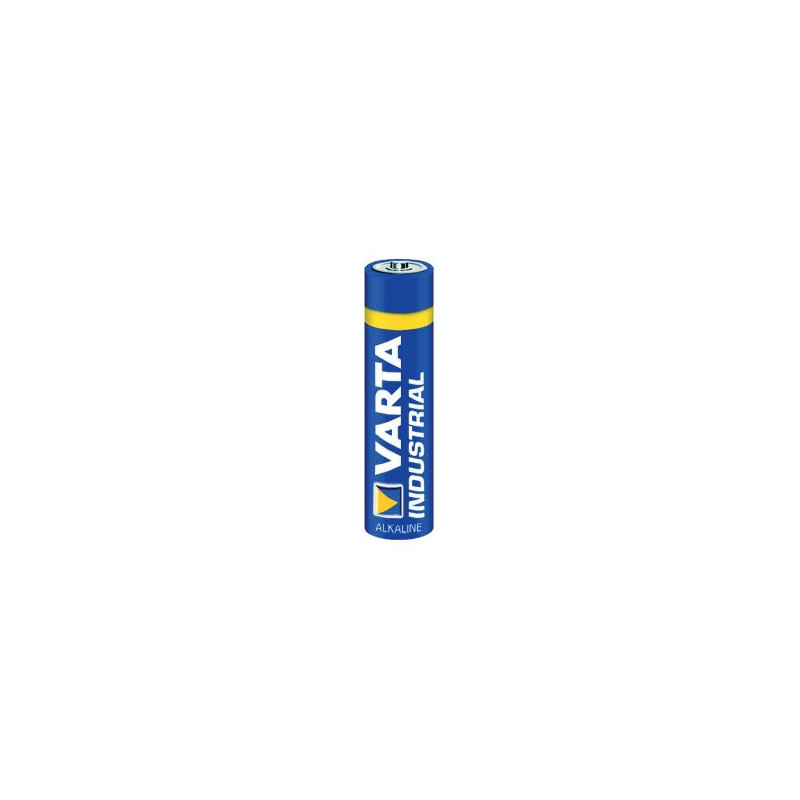 Lot de 4 Piles Alcaline Varta Industrial Micro AAA 1,5V (LR03) Lot de 4 Piles Alcaline Varta Industrial Micro AAA 1,5V (LR03)
