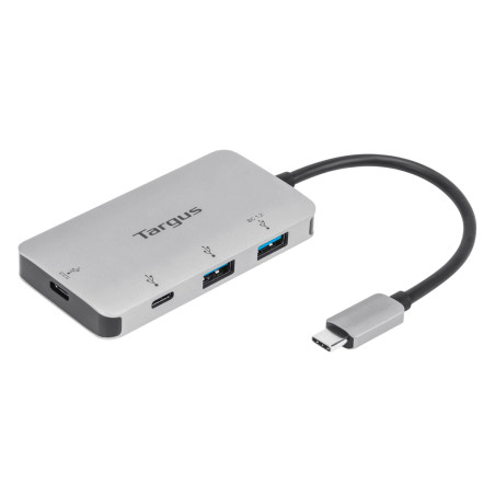 Hub USB 3.0 type-C Targus 2 ports + 2 ports USB Type C(Gris)