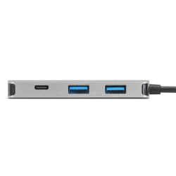 Hub USB 3.0 type-C Targus 2 ports + 2 ports USB Type C(Gris)