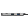 Hub USB 3.0 type-C Targus 2 ports + 2 ports USB Type C(Gris)