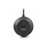 Hub USB 2.0 Urban Factory Minee 4 ports (Noir)