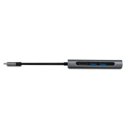Adaptateur USB 3.0 Type C NGS Wonder Dock 7 vers HDMI + RJ45 + USB-C + Micro SD - TF et Hub 2 ports
