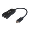 Cable adaptateur USB Type C I-Tec vers DisplayPort 10cm (Noir)