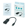 Cable adaptateur USB Type C I-Tec vers DisplayPort 10cm (Noir)