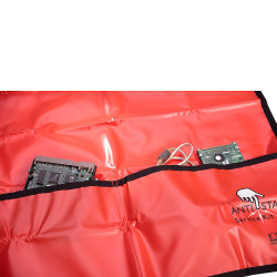 Tapis antistatique portable Lindy (Rouge)