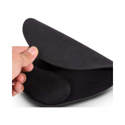 Tapis de souris avec repose poignet en gel Urban Factory Softee (Noir)