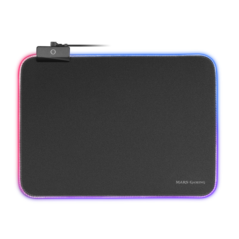 Tapis de souris Mars Gaming MMPRGBL RGB (Noir) Tapis de souris Mars Gaming MMPRGBL RGB (Noir)