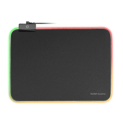 Tapis de souris Mars Gaming MMPRGBL RGB (Noir)