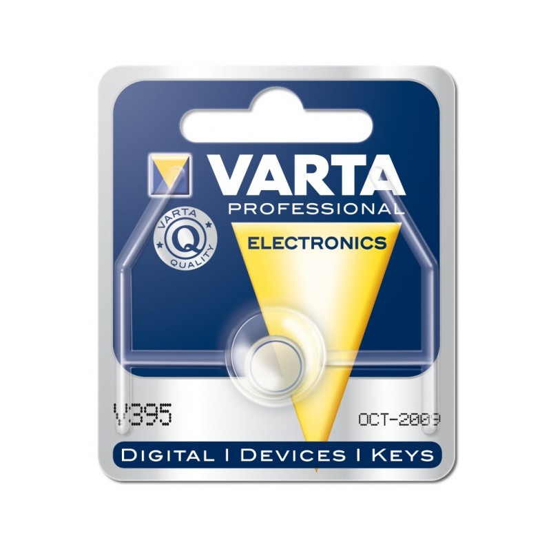 Pile plate Varta 1,55V Oxyde d'argent (SR57)