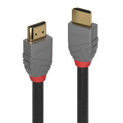 Cable HDMI 2.0 Lindy 2m M M (Gris)