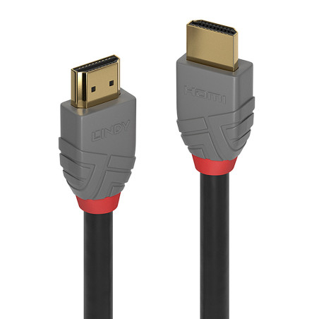 Cable HDMI 2.0 Lindy 2m M M (Gris)