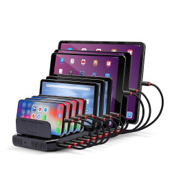Station de charge sur secteur Lindy 10x USB
