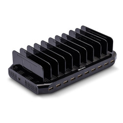 Station de charge sur secteur Lindy 10x USB