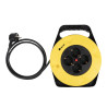 Rallonge électrique Enrouleur 4 prises NGS Grid Round 10m (Noir Jaune)