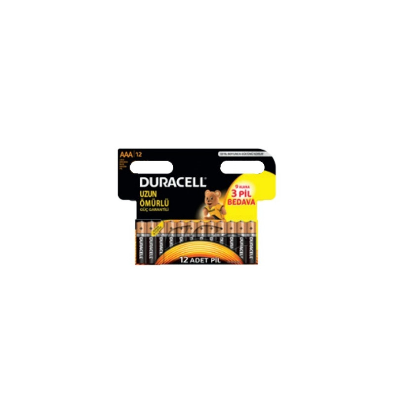 Pack de 8 piles Alcaline Duracell Economy Pack type AAA (LR3) 1,5V Pack de 8 piles Alcaline Duracell Economy Pack type AAA (LR3) 1,5V