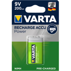 Pile rechargeable Varta Accu Rechargeable type 6HR61 9V 200mAh