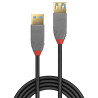 Rallonge USB 3.0 Lindy - 3m M F (Gris)