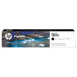 Toner Noir HP 981A (J3M71A) - 6000 pages