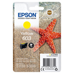 Cartouche d'encre Epson Etoile de mer 603 (Jaune)