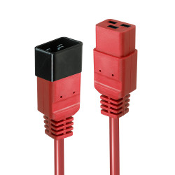 Rallonge câble d'alimentation Lindy IEC-320-C20 1m (Rouge)