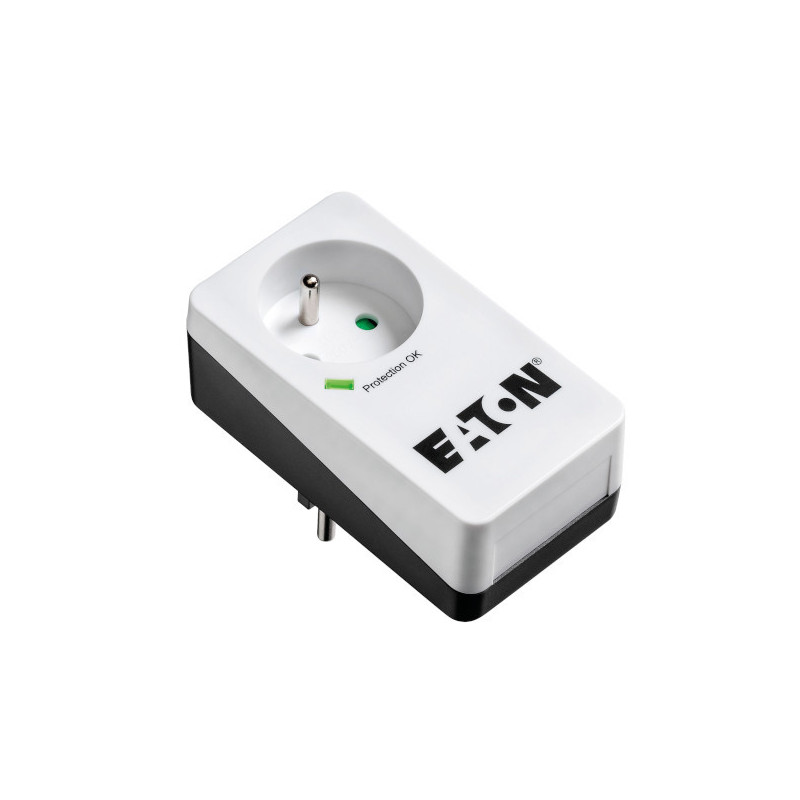 Multiprise Surtension Eaton Protection Box 1 prise (Noir)