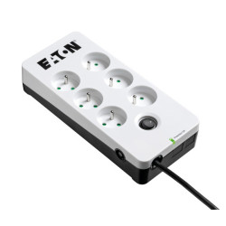 Multiprise Surtension Eaton Protection Box 6 prises (Noir)