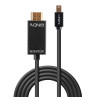 Câble Mini DisplayPort 1.2 Lindy vers HDMI 1.4 M M 5m (Noir)