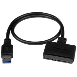 Adaptateur USB 3.1 StarTech vers S-ATA 2,5" SSD HDD auto-alimenté