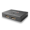 Switch DisplayPort Lindy 1.2 - 2 ports (Noir)
