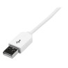 Câble adaptateur Apple Dock 30 broches StarTech vers USB 2.0 (Type A) 1m (Blanc)