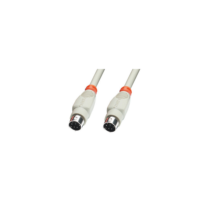 Cable PS 2 Lindy 10m M M (Blanc) Cable PS 2 Lindy 10m M M (Blanc)