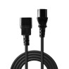 Rallonge d'Alimentation Lindy 1m (Noir)