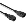 Rallonge d'Alimentation Lindy 1m (Noir)